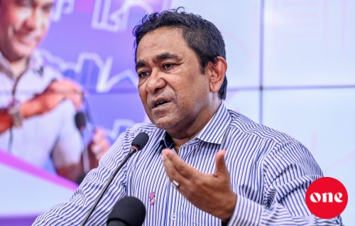 Bandhah lui dhin fahun Yameen baiverivi furathama jalsaa gai PPM/PNC ge gina bodun baiverinuvi