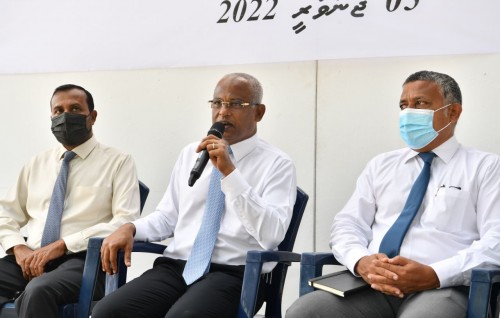 Magoodhoo bandharaai, classroom takuge masakkaiy miaharu fesheyne: Raees