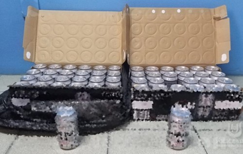 Two arrested in Hulhumale’ with 48 cans of alcohol