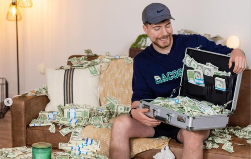 Emmen ge story gai MrBeast, Dhivehinves 50000 dollar ge ummeedhugai