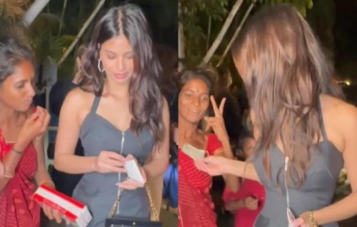 Magumathee tissue vihkamun dhiya meehaku 1000 rupees dhinumun Suhana Khan ah thaureef ohenee
