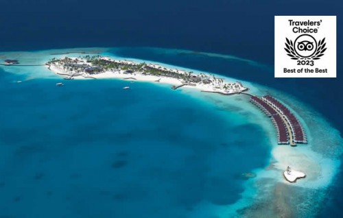 Dhuniyeyge enme furihama aa hotel ge award Raajjeyge Lobigili resort ah