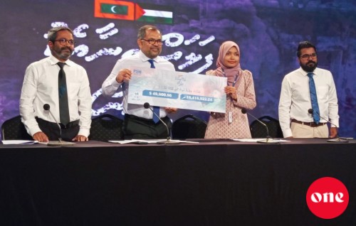 Telethon in libunu 19 million rufiyaa Foreign ministry aa havaalu koffi