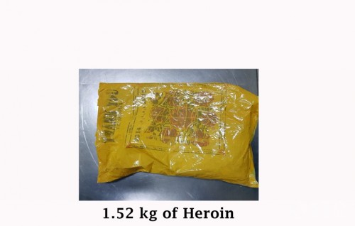 Customs seize 1.52 kg of heroin being smuggled into Maldives