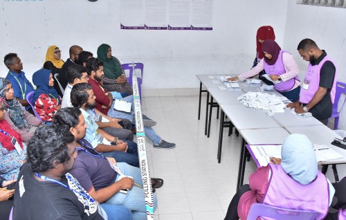 Riaasee inthihaabah kurimathilaan onna muhdhathu ithurukuran Majilis in faaskoffi