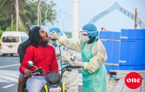 133 tested positive today, 30 from Male'
