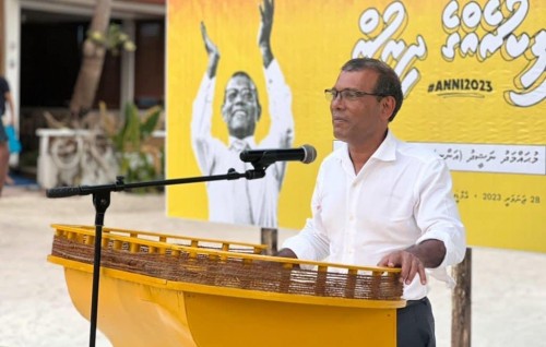 Siyaasee magaamu thakugai thibevvi beyfulhun Raees Solih dhookurahvai alhuganduge athugai hihpavaa: Nasheed