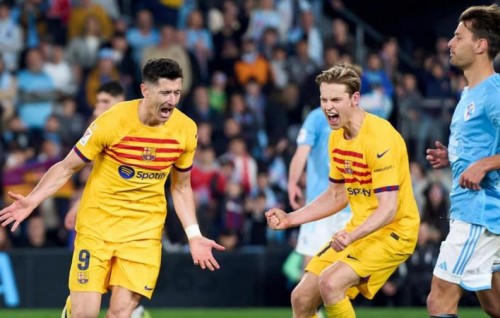 Barca salaamaiyy vee fahuvaguthu Lewandowski jehi penalty in