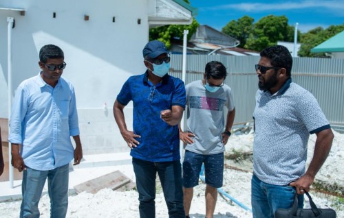 Thinadhoo Hospital bodukurumuge mashroou kuriahdhaa goiy Azim bahlavaalahvaifi