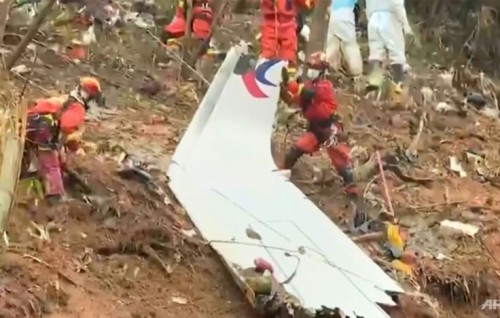 All 132 on crashed China Eastern plane confirmed dead