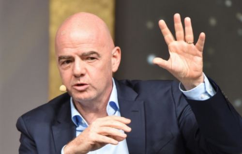 BREAKING: FIFA ge Raees Infantino Covid ah positive vejje