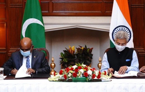 Maldives and India sign a renewed Memorandum of Understanding on High Impact Community Development Projects