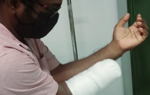 Ingili thakah furathama eree nufilaa thadheh, Cancer ahvve aiythila burikohllan jehunu namaves Hassan dhakkanee saabithukan