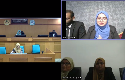 Aazima ge massalaigai, Nihaayathah vakaalaathu nukureveyne kamah kanda'alhaidheyn dhaulathun hushahalhaifi