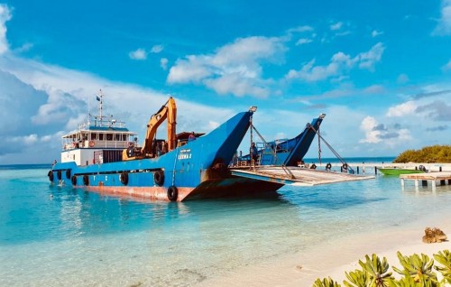 MTCC begins Rakeedhoo harbor project