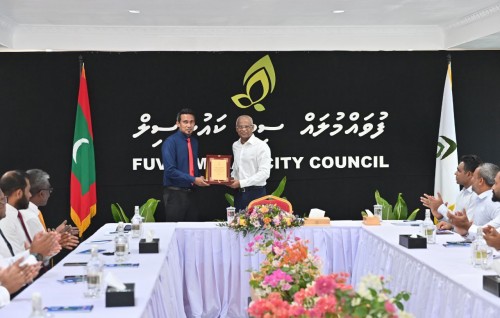 Fuvahmulakuge gina kankamah hallu hoahdhavaidhevvaafaivaakan faahagakoh, Raees ah haassa shukureh