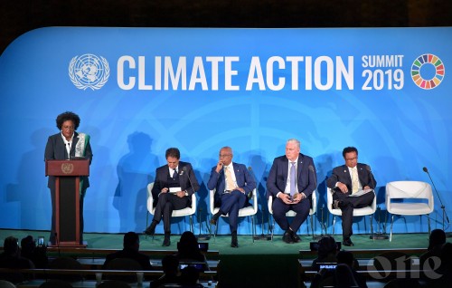 President presents Maldivian ‘Climate Smart Resilient Islands Initiative’ at UN Climate Action Summit