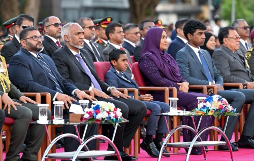 Raees ah Hilmy ge shukuru: Raees e dhakkuvaidhevvanee e manikufaanakee sifainge agu vazankuravvaane Raees ehkann!