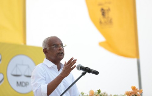 Raees Solih, Nasheed ah: vaudhuthah fuhdheynee coalition dhamahattaigen
