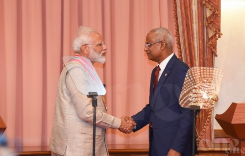 President Solih thanks India for their help during the pandemic