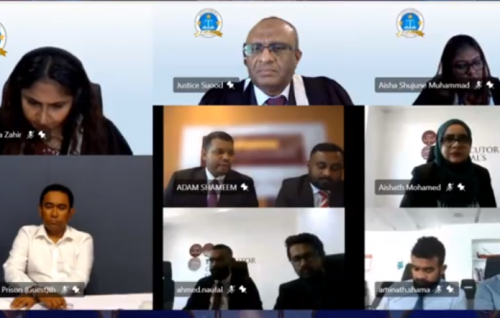 Raees Yaameen ge account thakugai huri faisaa aa behey dhe massalaeh mihaaruves dhanee thahugeehu kuramun: Fuluhun