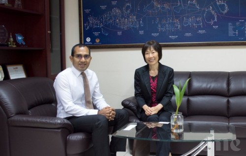 Minister Maleeh meets with Ambassador of Japan to Maldives