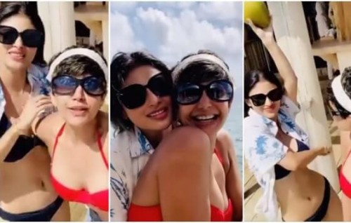 Mouni aai Mandira rajjeygai, dhe tharinge social media raahjjeyge reethi manzaru thakun furaalaifi