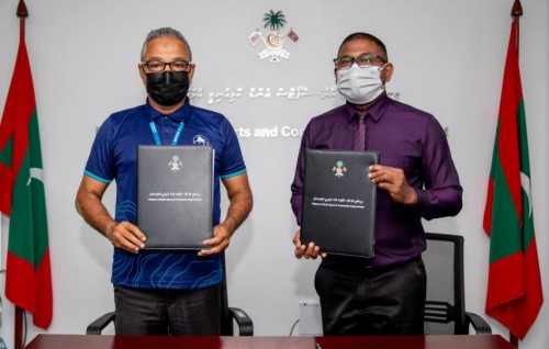 Feevaku football dhan'duge subbase thahyaaru kuran MTCC ah