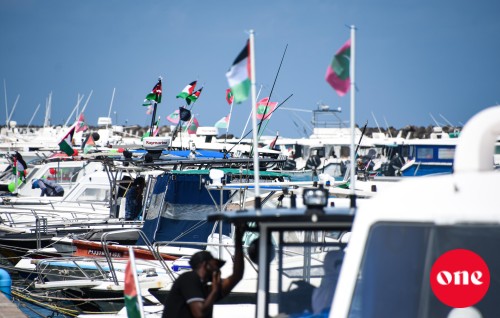 #OnePhoto: Palestine ge kulainn Male' ge malamathi ''furaalaifi''!