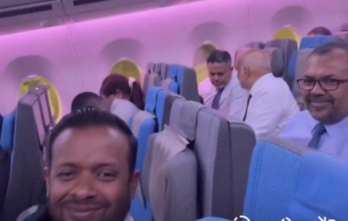 Raees ge China dhathurufulhugai ministerun vadaigenenevee economy class gai