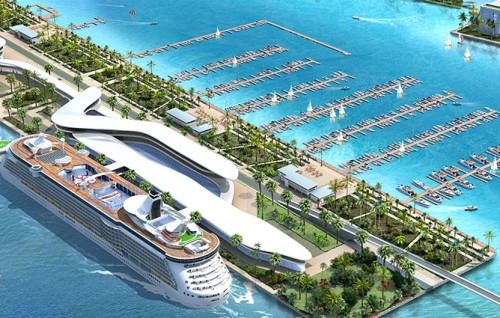 Hulhumale' gai yacht marina akaai cruise terminal eh tharahgee kuran 6 faraathakun shauguverikan faalhukoffi