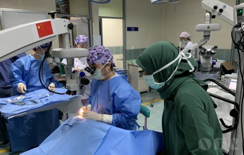 Eye clinic developed by Chinese government opens at Hulhumale’ Hospital