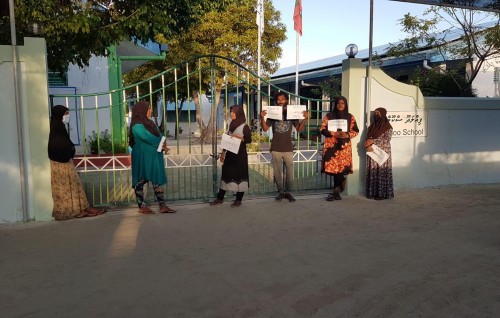 3 aharu vee iruves Principal aku hamanujehumun beleneverin nukume Filladhoo School gai thalhu alhuvaifi