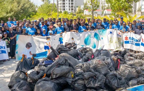 MTCC ge ''Suzuki beach clean up'' event gai 426 kilo ge kuni ehkoffi