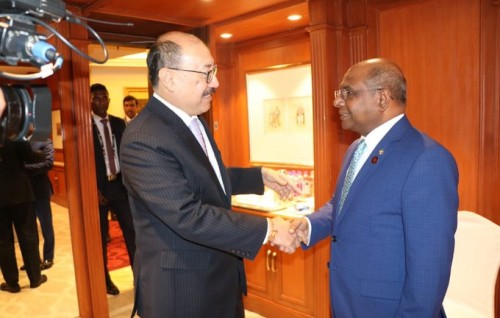 India ge Foreign Secretary  Raajje vadaigannavanee