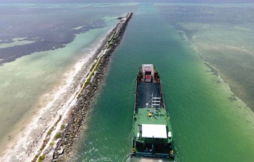 WAMCO cleans Fonadhoo removing 450 tons of waste