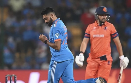 Netherlands balikoh, India in semi ah thayyaaruvee 100 percent record akaa eku!