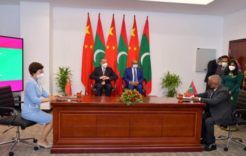 China in Raajje ah 968 million ge hiley ehee dhenee