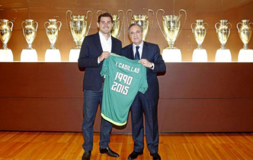 Real Madrid ge Raees ge Advisor akah Casillas hamajassaifi