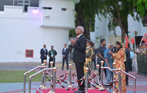 Minivan dhuvahuge dhidha negumuge rasmiyaathugai Raeesuljumhooriyya baiverive vadaigenfi