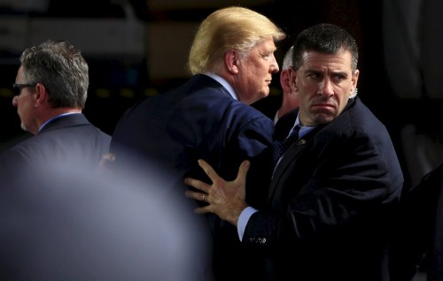 Trump was briefly taken to the White House underground bunker amid protests