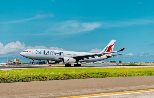 Lankage gaumee Airline, Srilankan, vihkkaalumuge masahkkai madujahssaalaifi