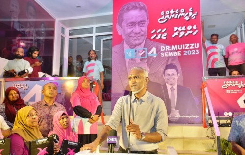 Vote ah dhey faisaa kolhahvure isskuranvee gaumu: Muizzu