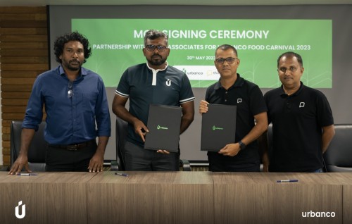 Raajjeygai baavvaa emme bodu food carnival June 20 gai Title Sponsor akee Urbanco