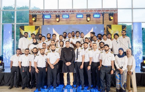 Highrise aai Royal Aviation Acedamy gulhigen Raajjey gai aviation networking event eh baahvanee