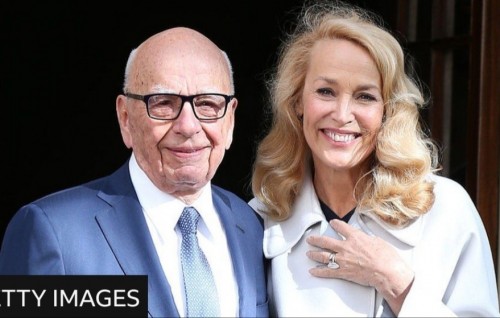 Media billionaire Murdoch aai Jerry hall ge kaiveni nimumakah!