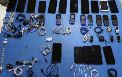 Series of operations to stop contraband smuggled in to prisons