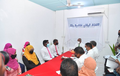 Gaadhihfushi bimuge dhathikan hallukohdhinumah Raees ge arihun edhefi