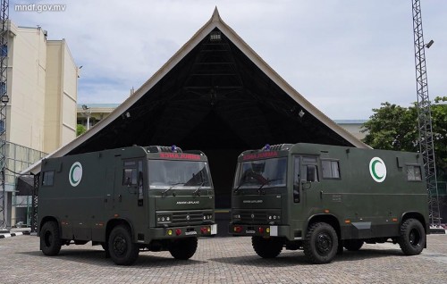 India in Raajje ah 2 Ambulance hadhiyaa kohfi