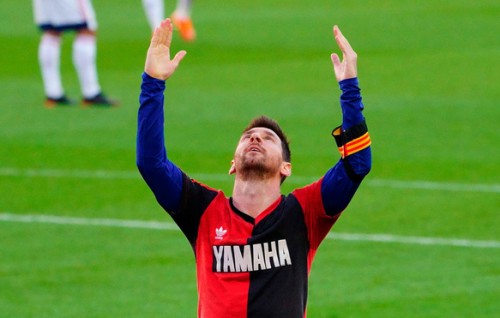 Barca ah bodu molheh, Messi ge goal haassa kuree Maradona ah